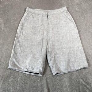 Maison Martin Margiela Paris Shorts Mens 38 Gray Linen Blend Italy‎ Summer
